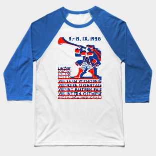 1928 Lwow Eastern International Fair Baseball T-Shirt